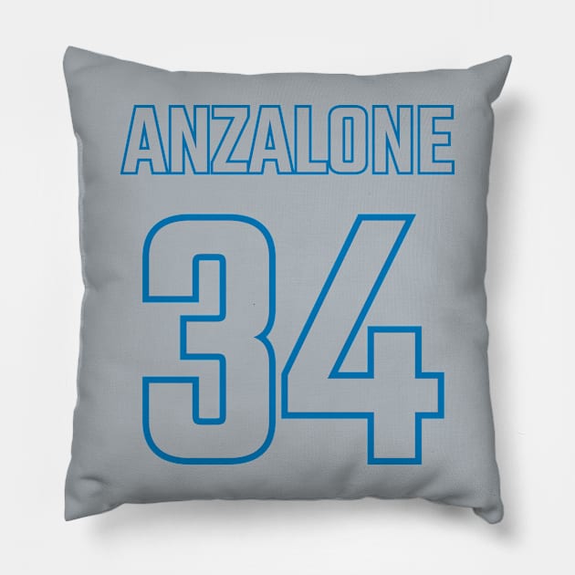 Alex Anzalone Pillow by CoolMomBiz