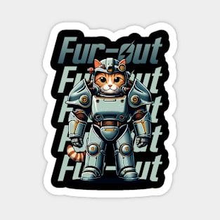 Fur-Out | Cat | Video Game | Animal | Game Icon | Pop Culture | Hero Magnet