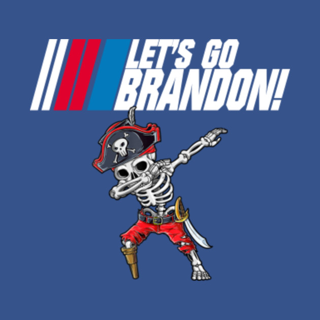 Disover Halloween dabbing skeleton, Let’s Go, Brandon Anti Biden - Dabbing Skeleton - T-Shirt