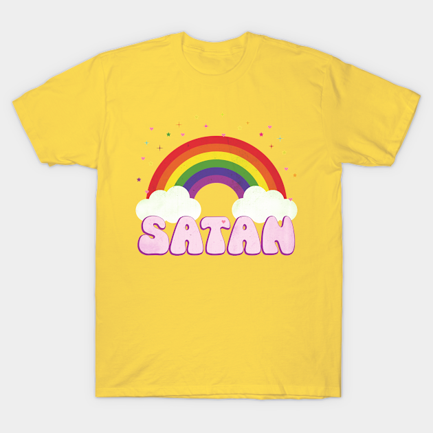 Rainbow Satan - Satan - T-Shirt