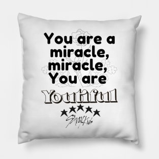 STRAY KIDS Youtiful 2.1 Front/Back Pillow