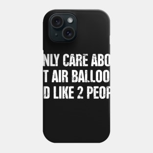 Funny Hot Air Balloon Graphic Phone Case