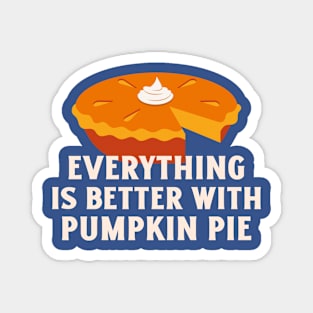 Pumpkin Pie Thanksgiving Magnet