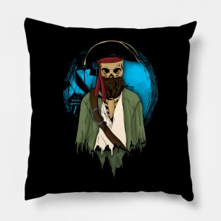 Pirate Halloween Party Pillow