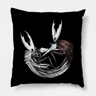 The pure vessel and the hollow knight Pillow