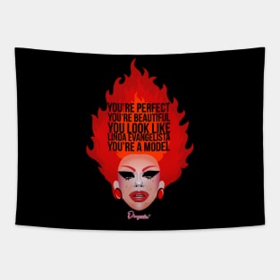 Aja from Drag Race Tapestry