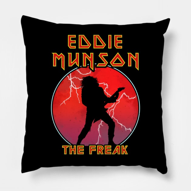 Eddie Munson Pillow by SunsetSurf