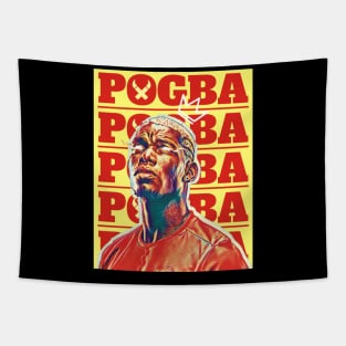 PAUL POGBA, THE CENTRAL MAGICIAN Tapestry