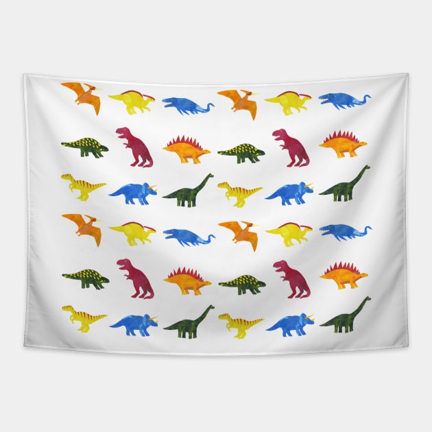 Dinosaurs! Tapestry by BenMorganIllustration