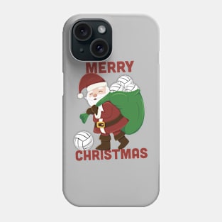 Santa Claus for Volleyball Lovers Phone Case