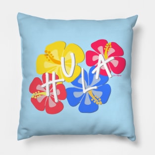 Hula Flowers Pillow