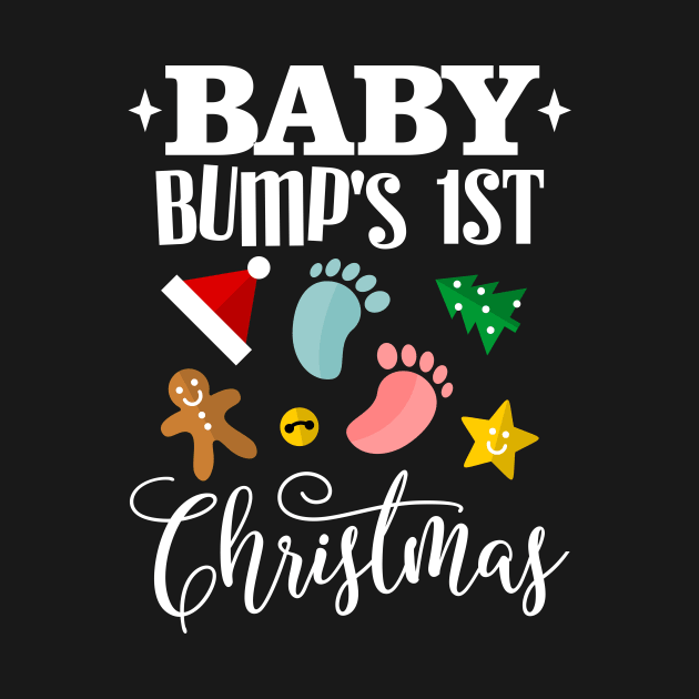 Baby Bumps First Christmas Maternity by teevisionshop