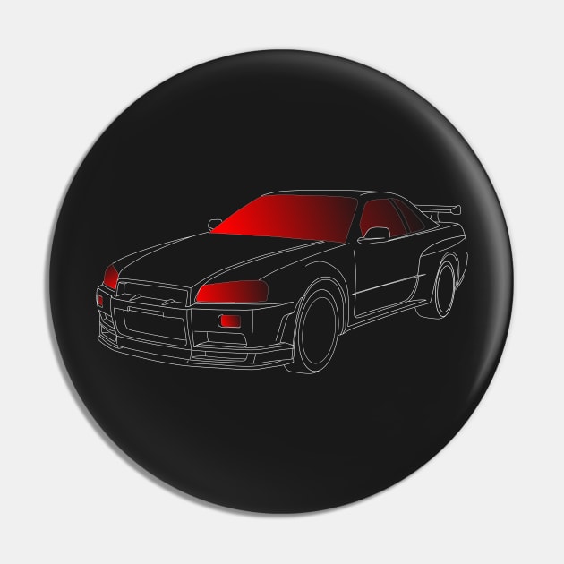 R34 GTR Pin by Maxyenko