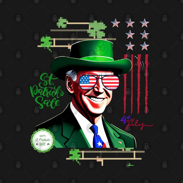 Modern Happy 4th Of July Joe Biden St Patricks Day Leprechaun Hat by Adam4you