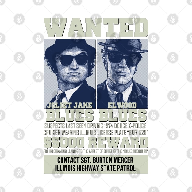 Wanted - The Blues Brothers by PeligroGraphics