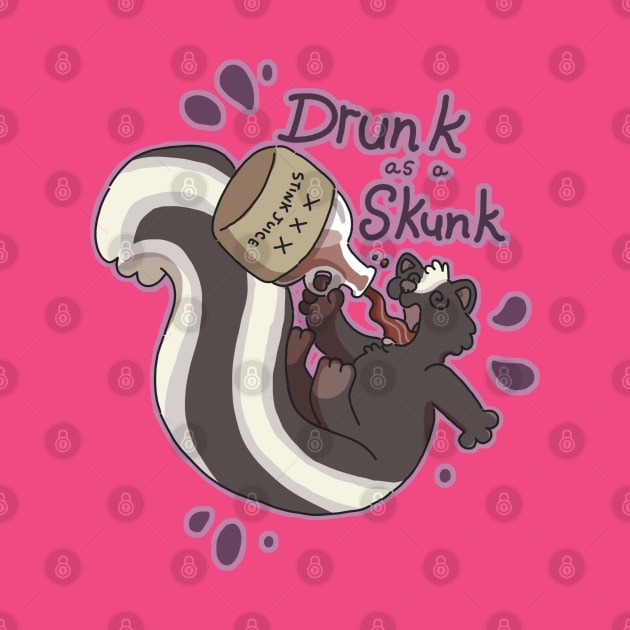 Drunk as a Skunk by goccart