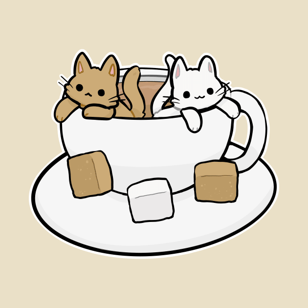 Tea cats by nekomachines