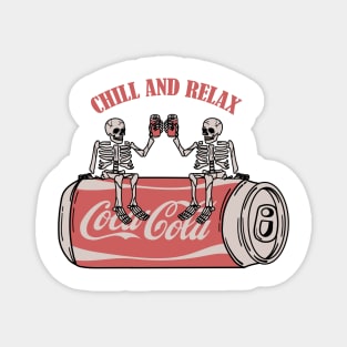 Skull cheers Magnet