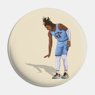 Ja Morant Fans Art Pin