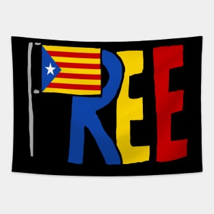 Free Catalan Independence Tapestry