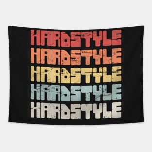 Retro Vintage HARDSTYLE Music Tapestry