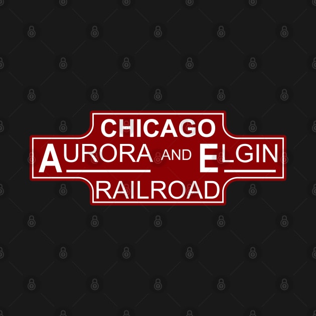 The Chicago Aurora and Elgin Railroad by Railway Tees For All