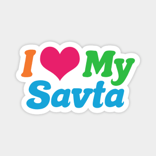 I Love My Savta Magnet