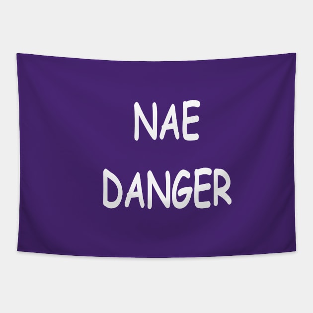 Nae Danger, transparent Tapestry by kensor