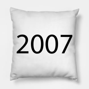 2007 Pillow