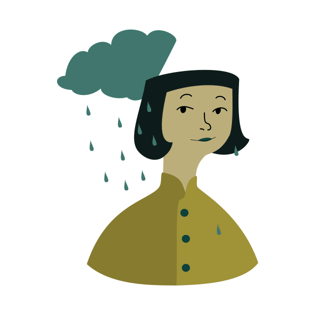 girl who loves rain by Midori