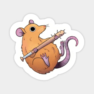 Rat with a bat Magnet
