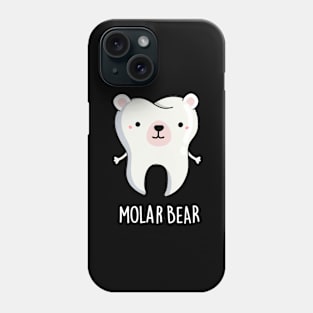 Molar Bear Cute Tooth Pun Phone Case