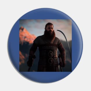 Viking Raider Pin