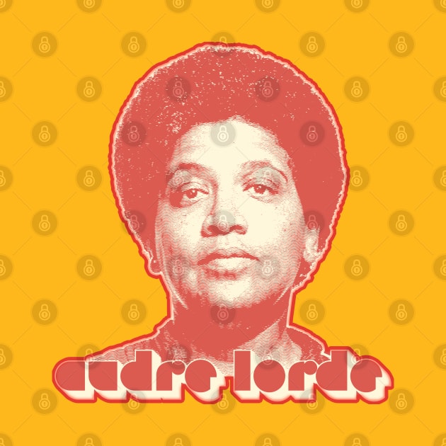 Audre Lorde / Vintage Style Fan Art Design by DankFutura