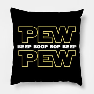 Pew Pew Pillow