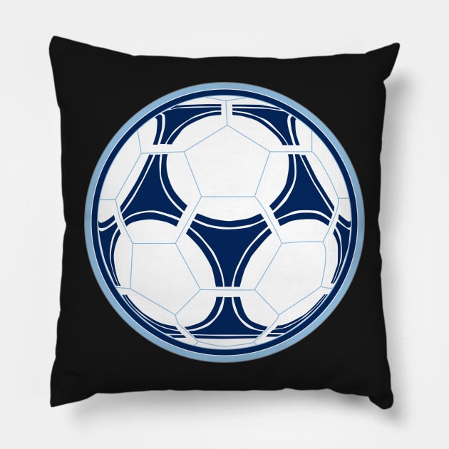 Vancouver Whitecaps Soccer Ball Pillow by TRNCreative