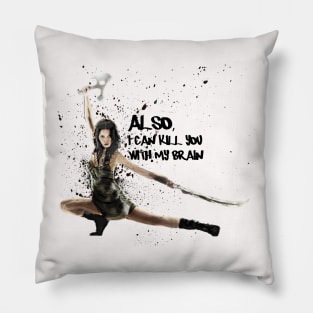 River Tam can kill you with her brain! Pillow