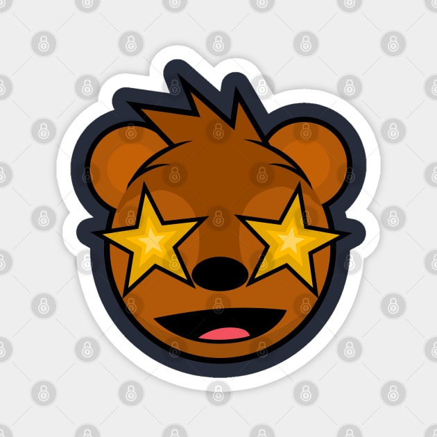 Starstruck California Grizzly Magnet by MOULE