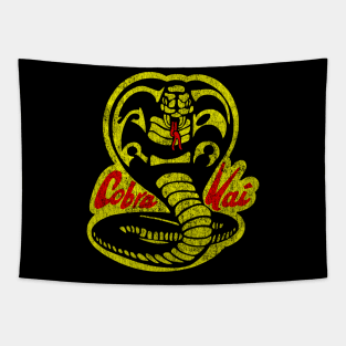 Vintage Cobra Kai Retro 80s Tapestry