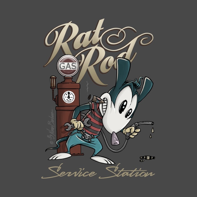 Rat Rod gas by nanobarbero