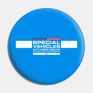 Special Vehicles Pin