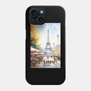 Paris Watercolor Phone Case