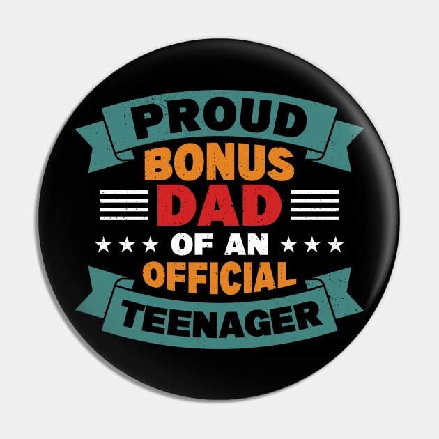 Official Teenager Father Teenager Dad Pin by Toeffishirts