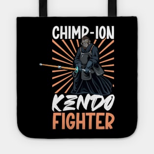 Chimpanzee doing Kendo Tote