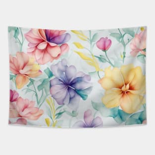 Beautiful bright spring flowers. Tapestry