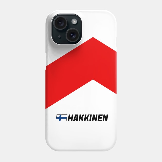 F1 Legends - Mika Hakkinen Phone Case by sednoid