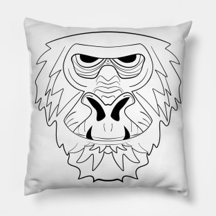 Monkey face Pillow