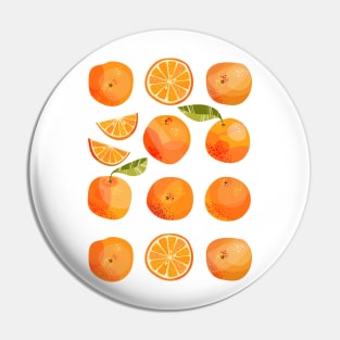 Oranges Pin