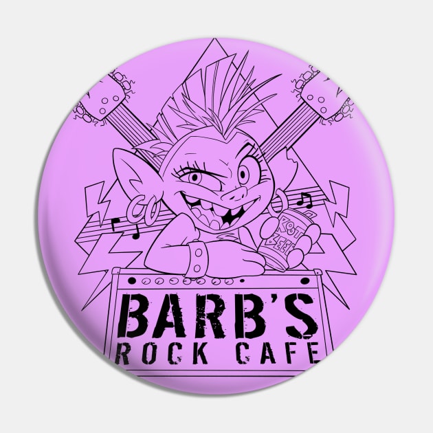 Barb's Rock Cafe Pin by jzanderk