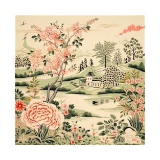 Chinoiserie and botanicals T-Shirt